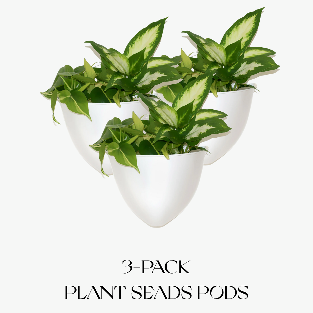 3-Pack Sead Pod Vertical Garden Planter