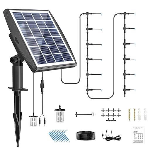 Sead Pod Vertical Garden Planter + Solar Automatic Drip Irrigation Kit System
